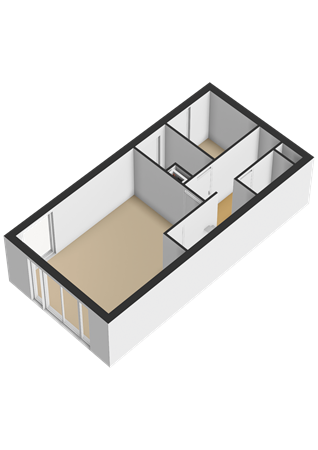 Floorplan - Compagniestraat 11, 3024 SB Rotterdam